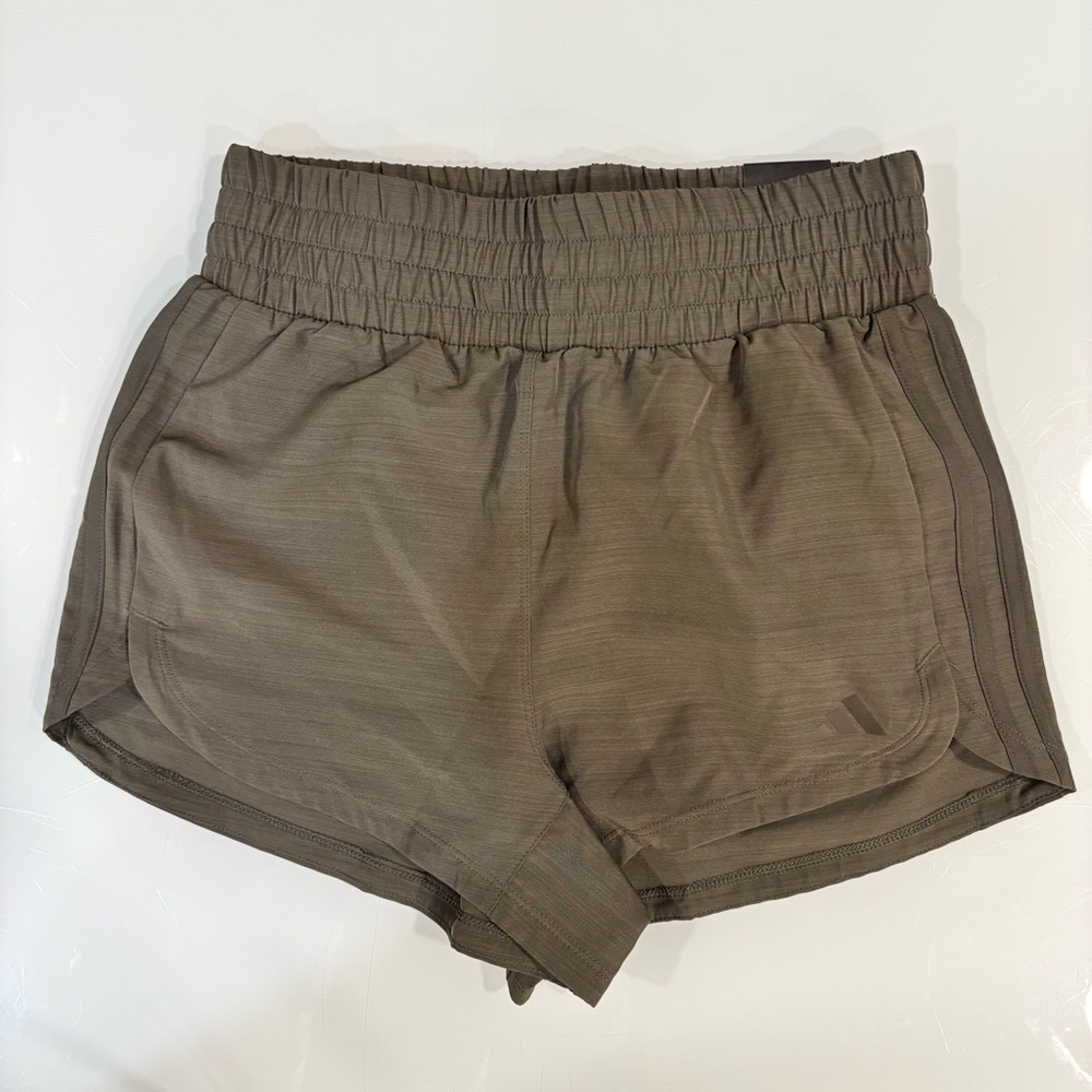 adidas Olive Green Athletic Shorts